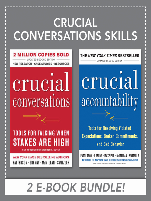 Title details for Crucial Conversations Skills by Kerry Patterson - Wait list